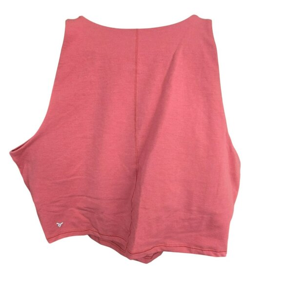 Old Navy Active Powerchill XXL Womens Cropped Tank Top In Coral Pink NWT JJ4068 - Picture 6 of 6